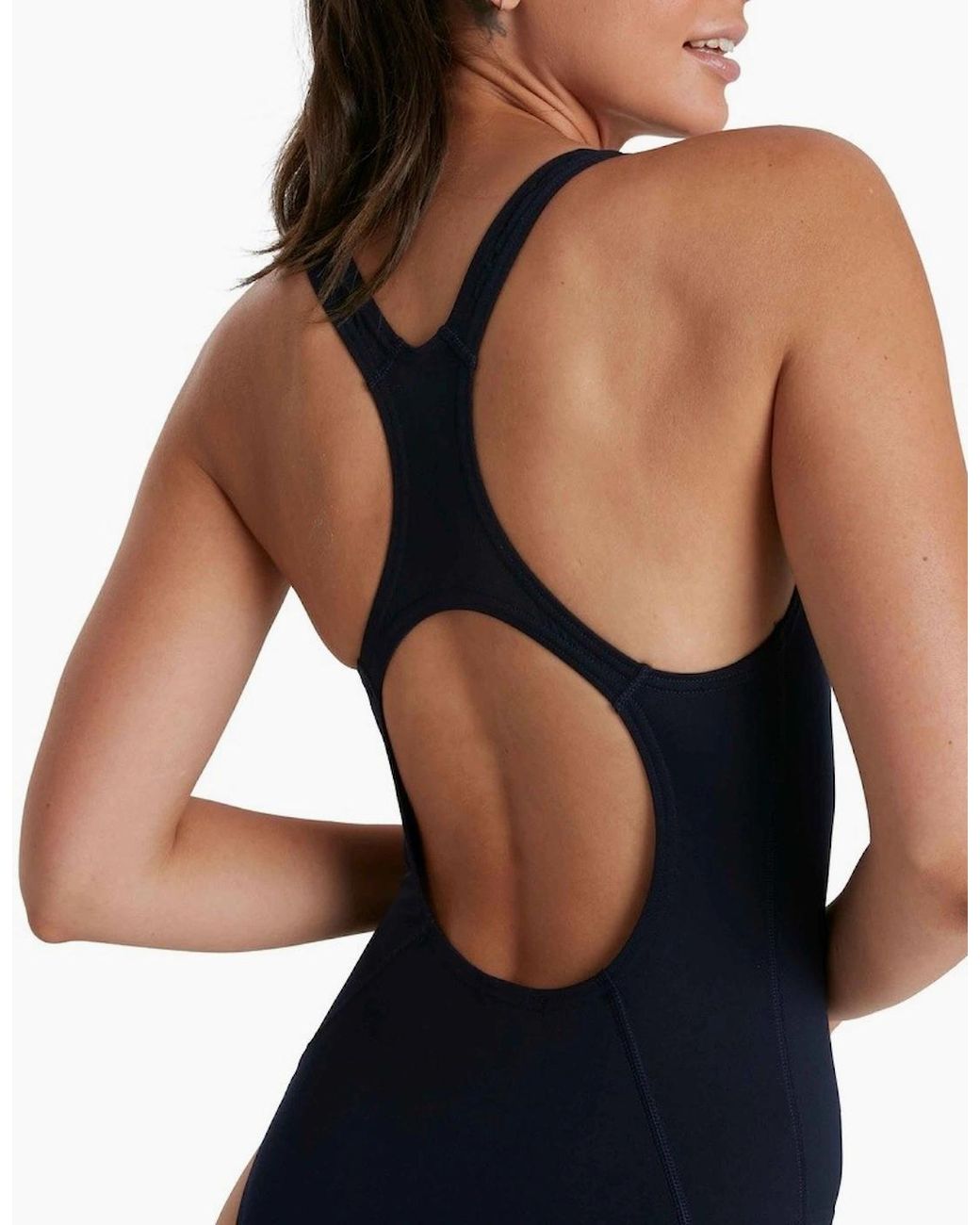 Speedo Blue Ladies Medalist Eco Endurance+ One Piece Swimsuit