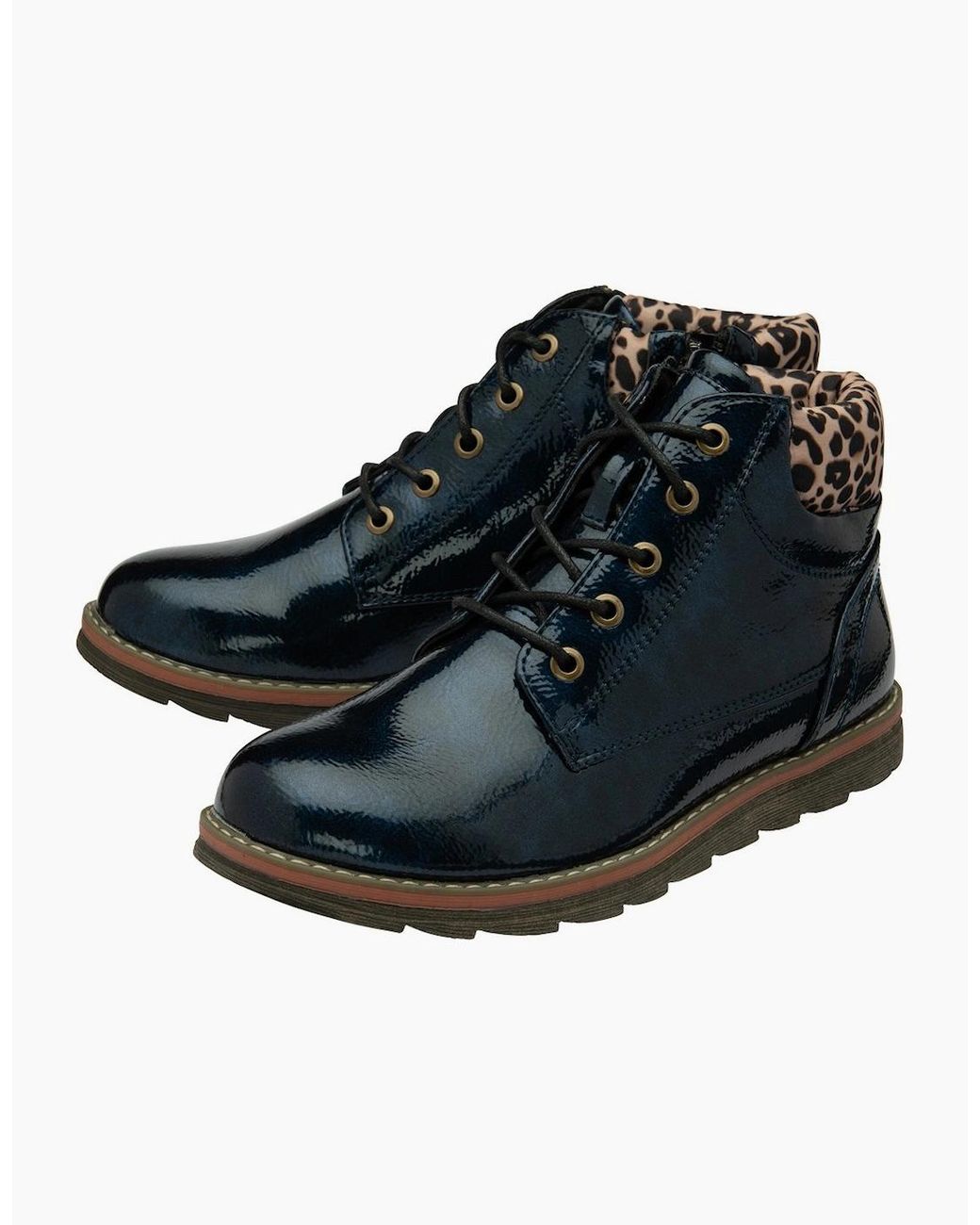 Lotus Blue Lexis Ankle Boots