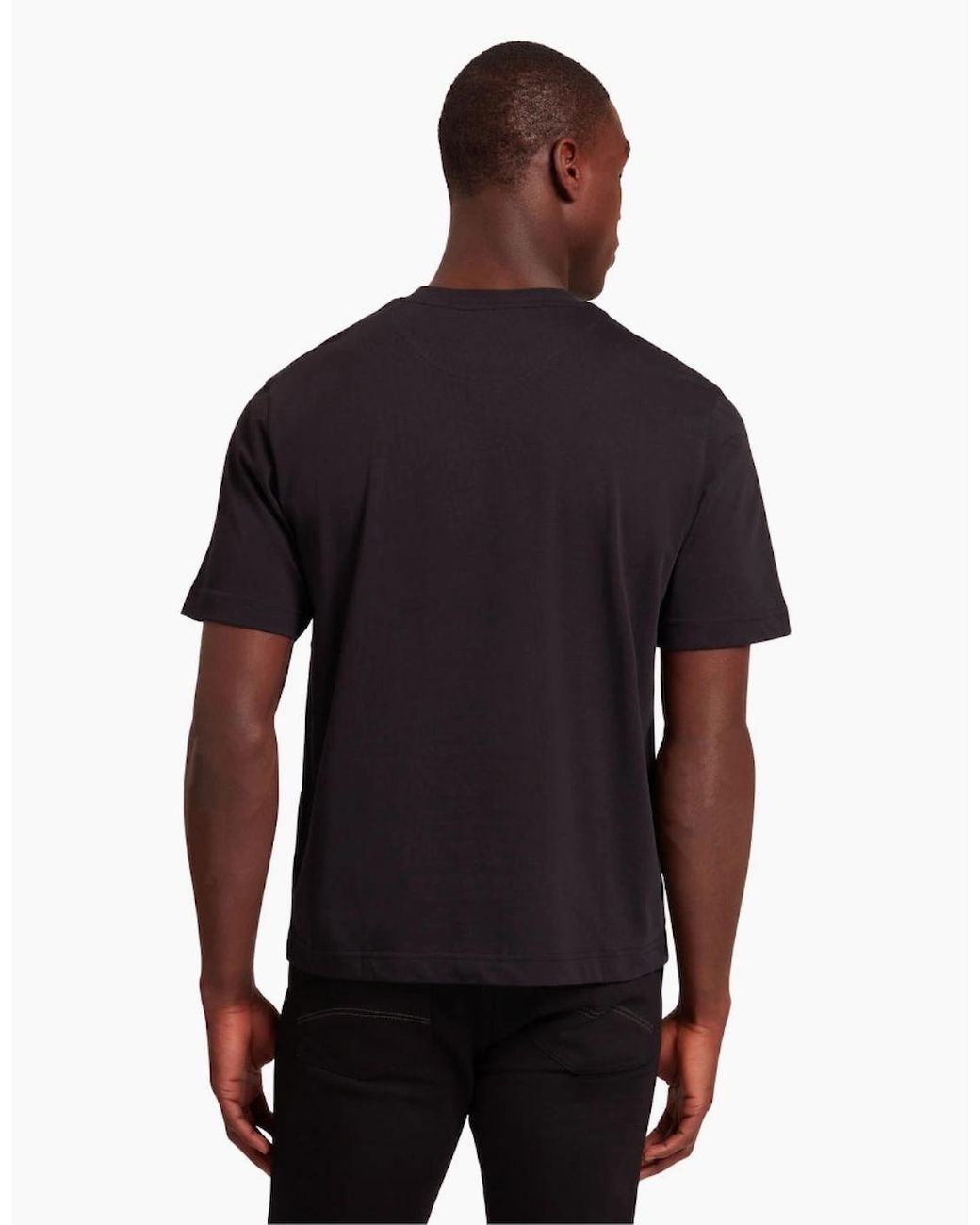 Ted Baker Black Kuyrt Branded T-Shirt for men
