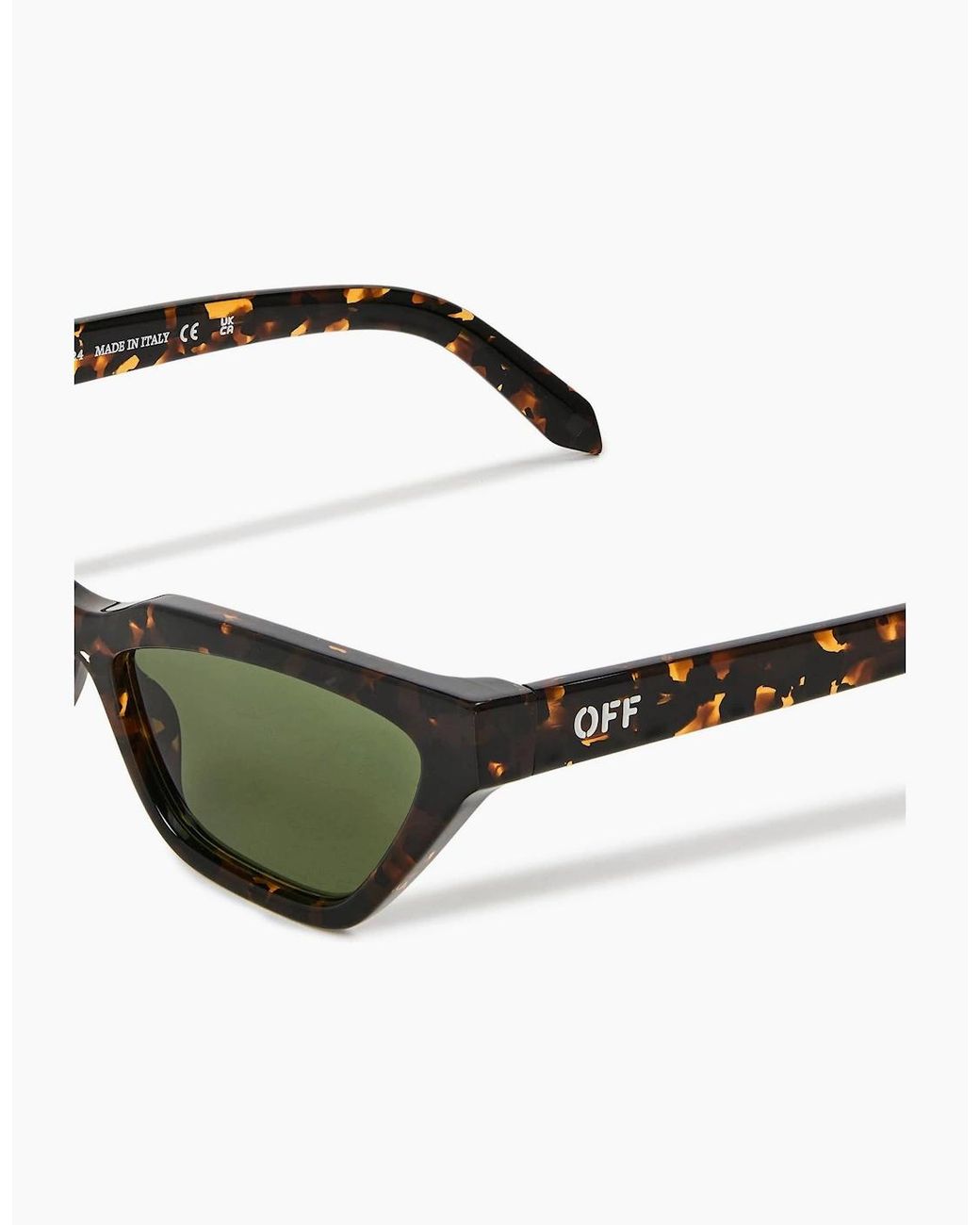 Off-White c/o Virgil Abloh Green Off Madison Sun for men