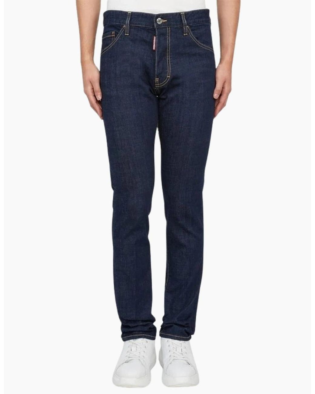 DSquared² Blue Dark Rinse Wash Cool Guy Jeans for men