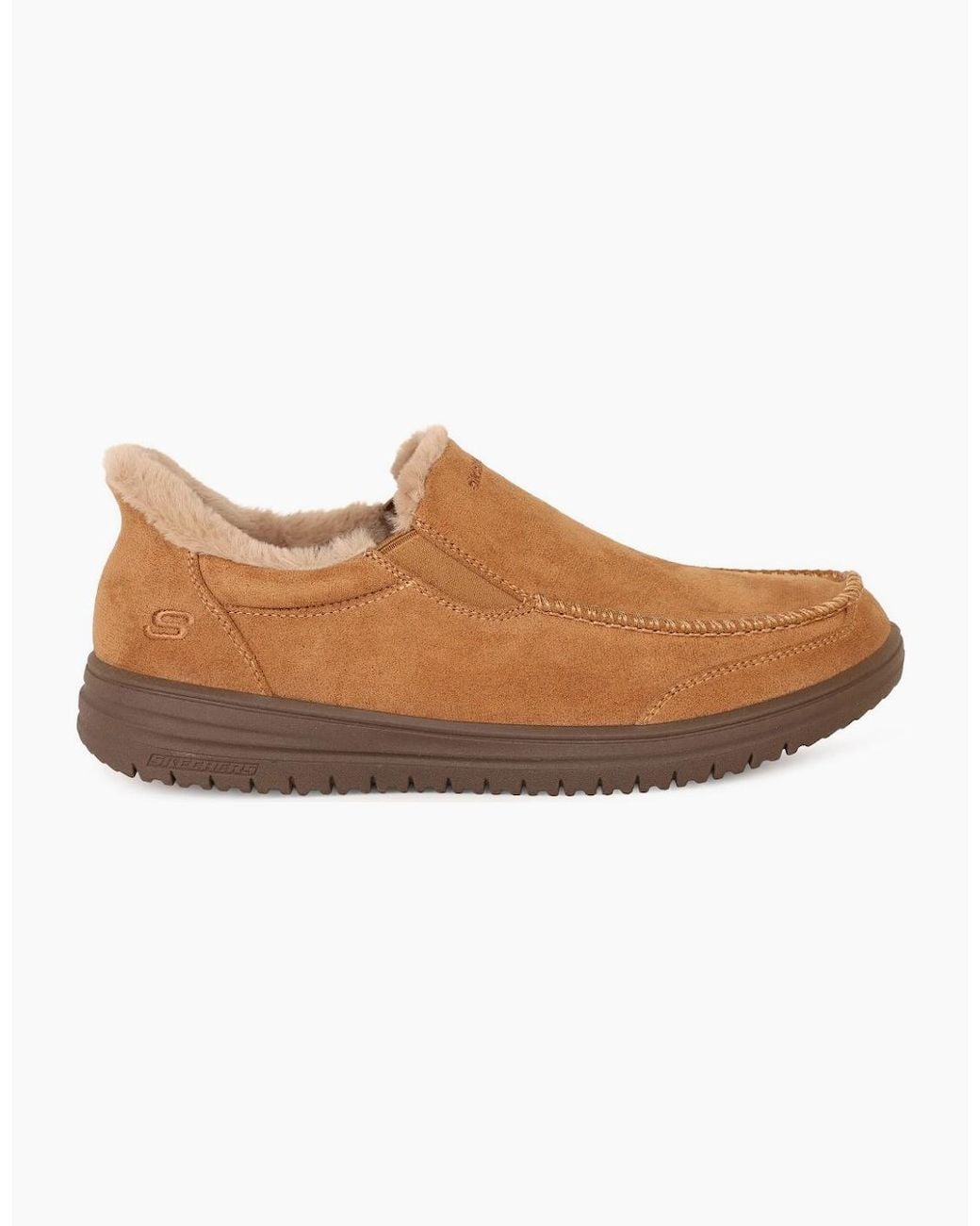 Skechers Brown Slip for men