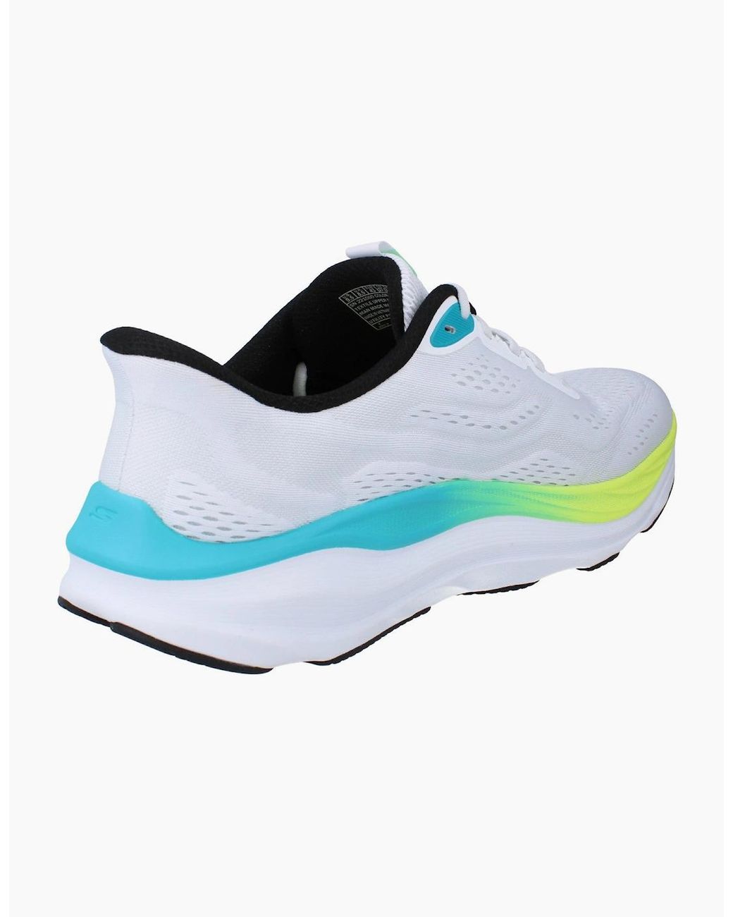 Skechers Blue Slip Ins Max Run Running Trainers 221000 Shoes Wmlt for men