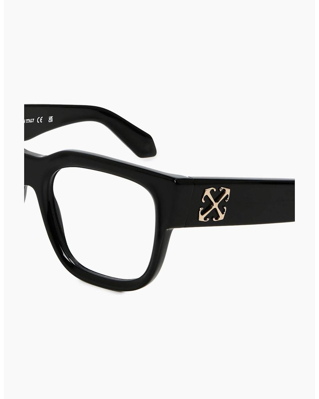 Off-White c/o Virgil Abloh Black Off Eyewear Style 8C for men