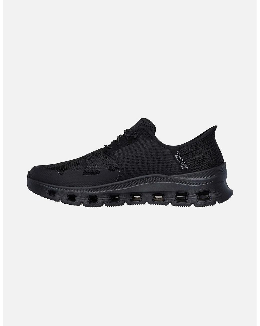 Skechers Blue Glide-Step Pro Textile Standard Trainers for men