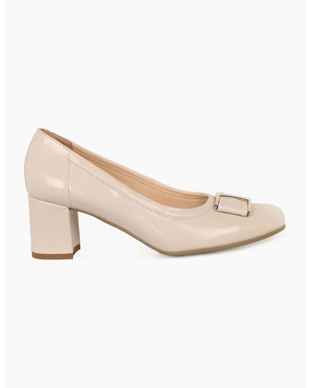 Bioeco Natural Daphne Court Shoes
