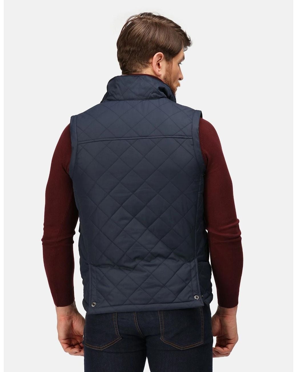 Regatta Gray Professional Quilted Body Warmer for men