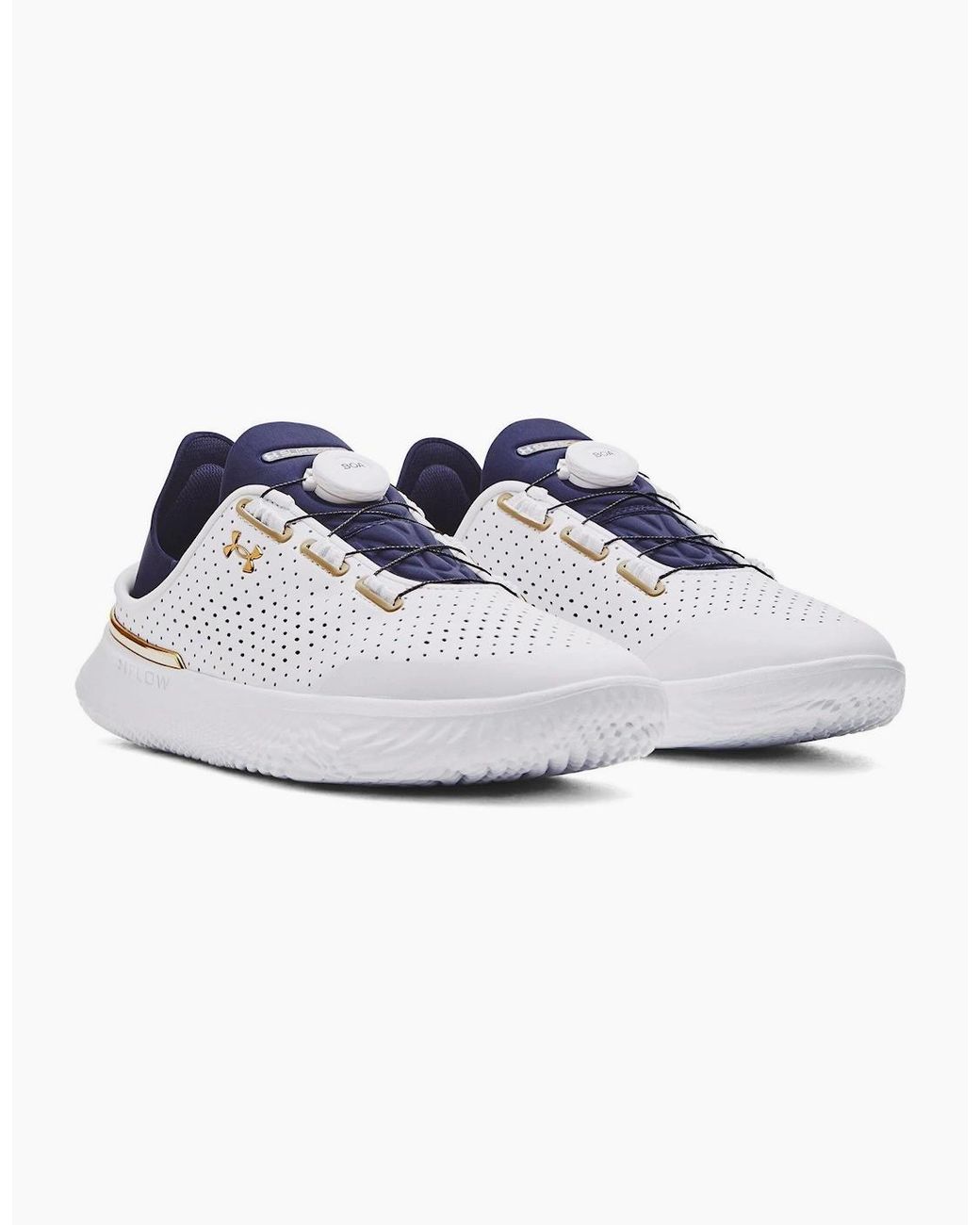 Under Armour White Slipspeed Walking Shoes for men