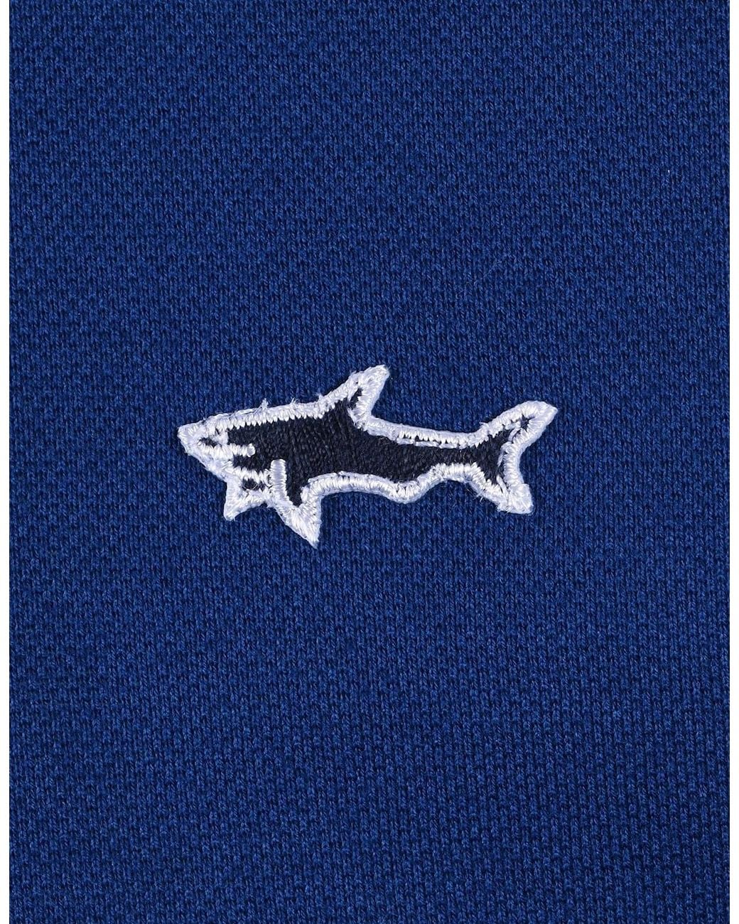Paul & Shark Blue Paul And Shark Plain Polo for men