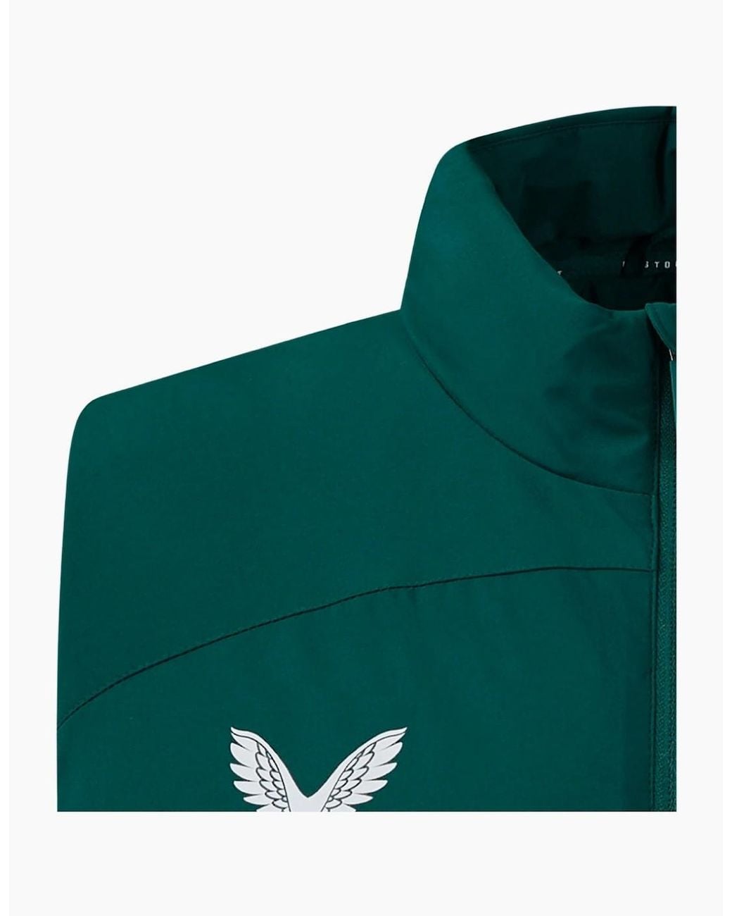 Castore Green Padded Botanical Garden Gilet for men