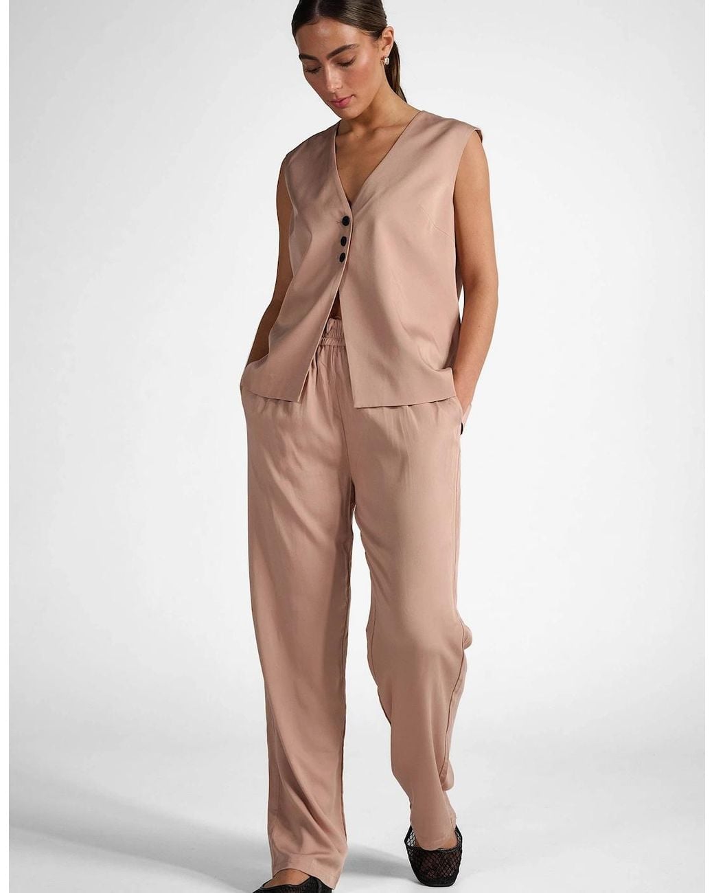 Tutti & Co Natural Waistcoat