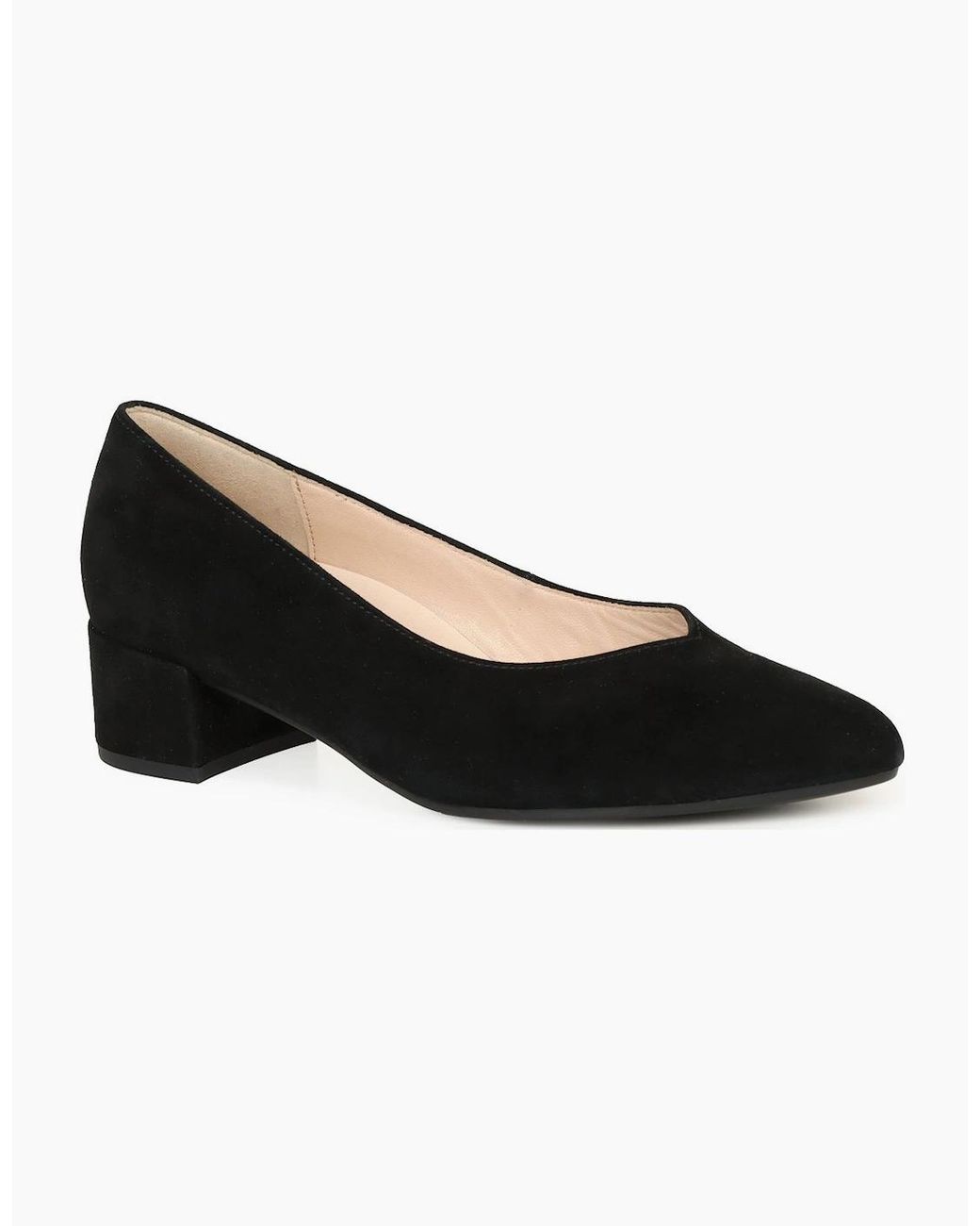 Gabor Blue Dixie Court Shoes