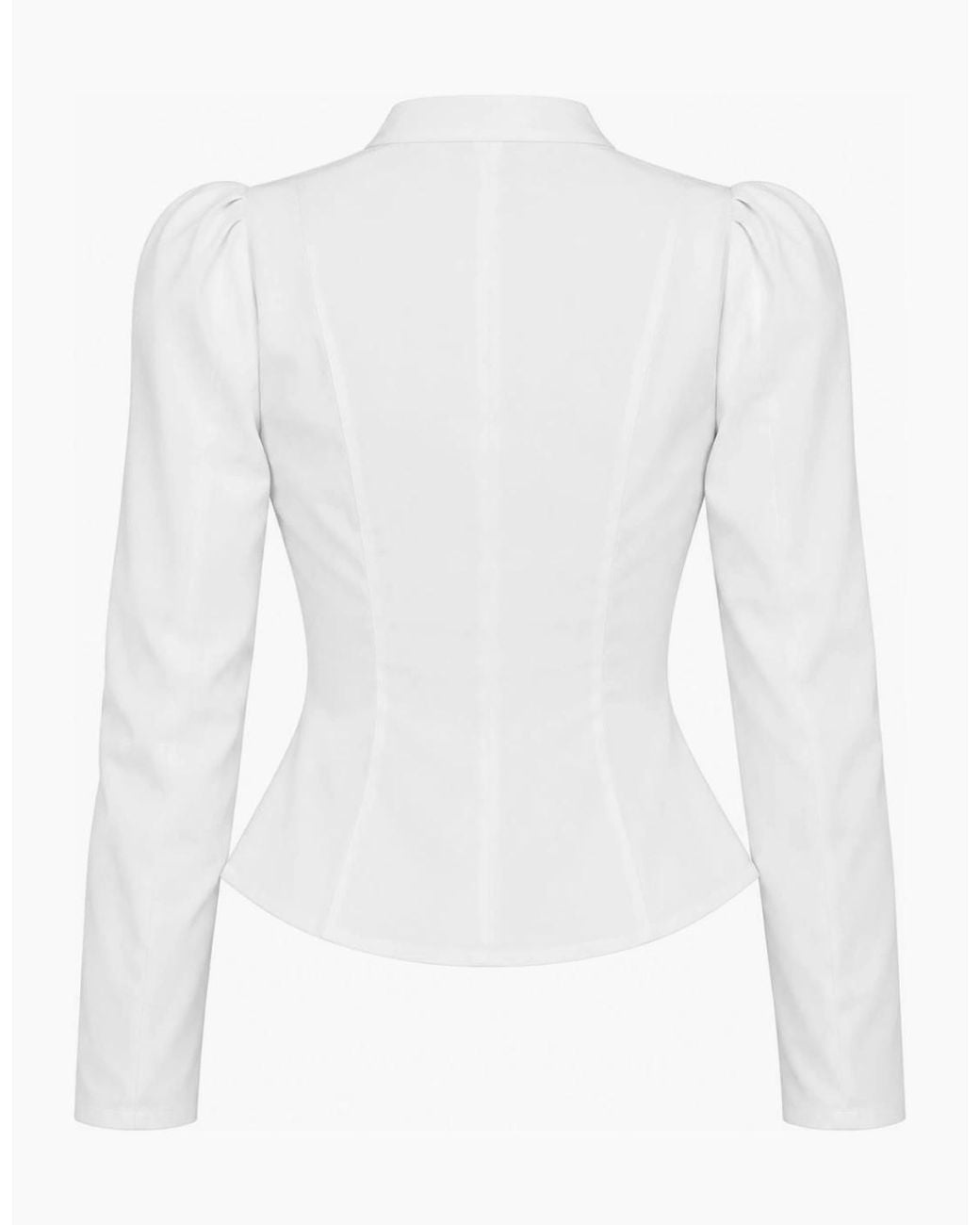 No Emotions UK White Elsa Long Sleeve Top