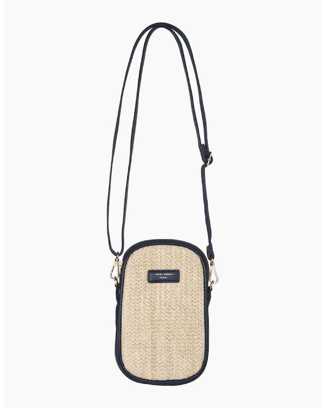 David Jones White Cantaloupe Phone Bag