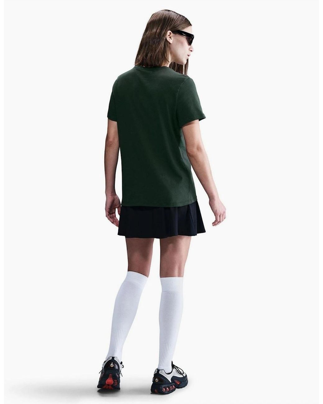 Nike Green Cfc Wordmark Crew Neck Short Sleeve T-Shirt