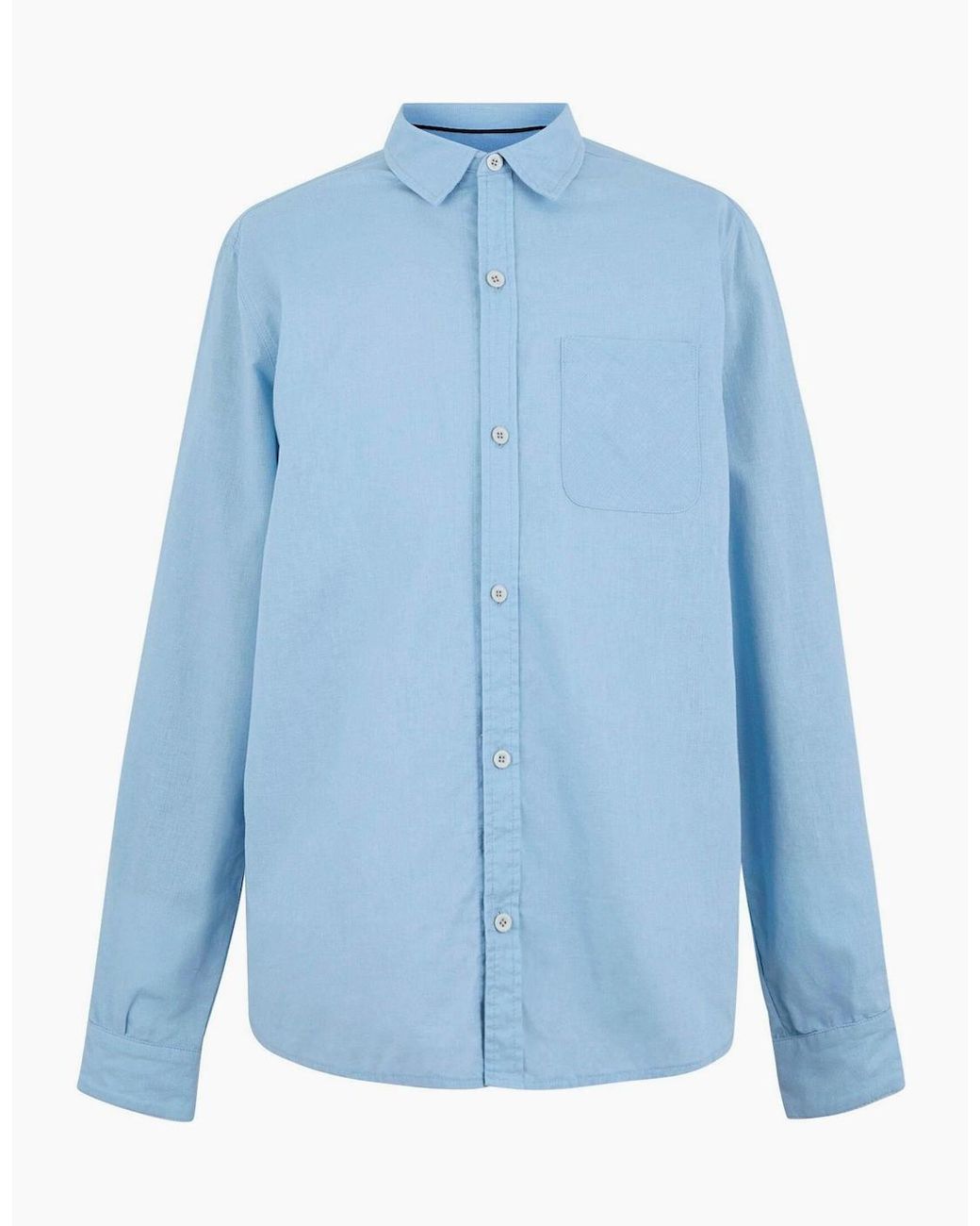 Regatta White Loran Long-Sleeved Shirt for men