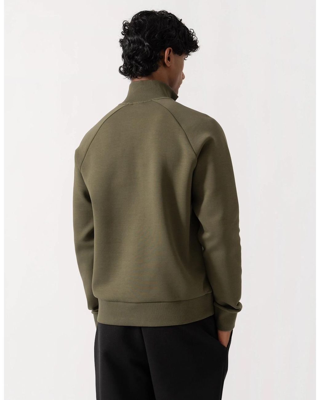 Boss Natural Boss Sweat Zip-Neck Sweatshirt for men