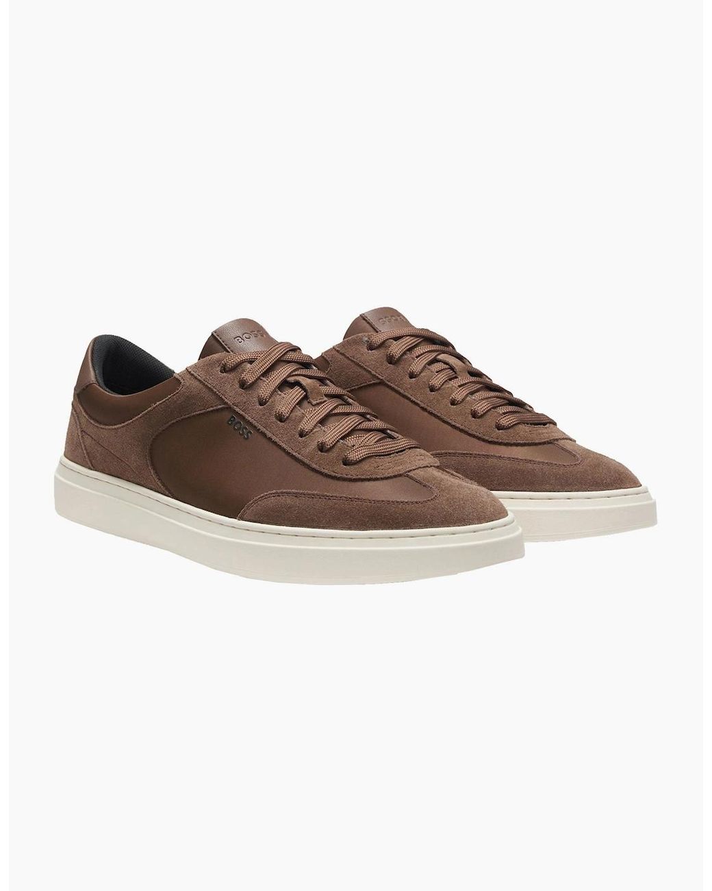 Boss Brown Boss Kieran Tenn Trainer Dark for men