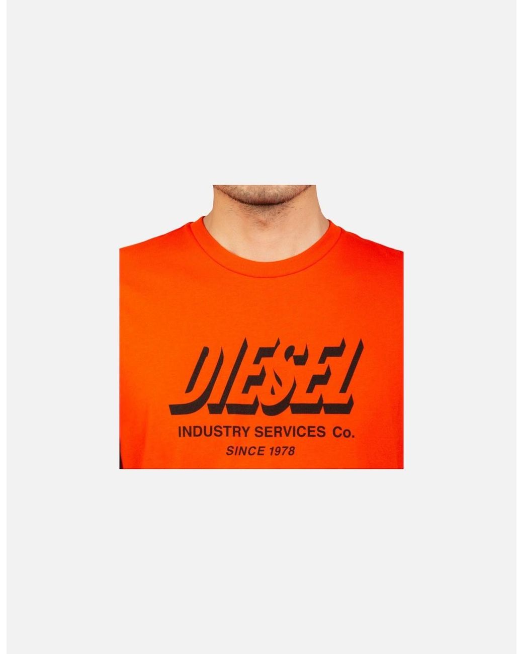DIESEL Orange T Diegos A5 T Shirts