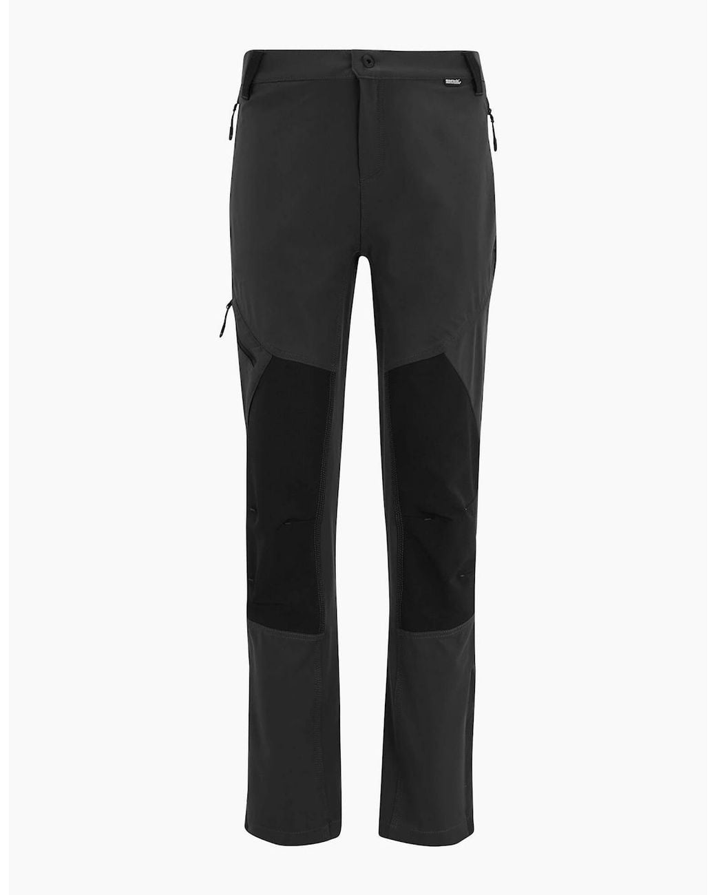 Regatta Black Questra Hiking Trousers for men