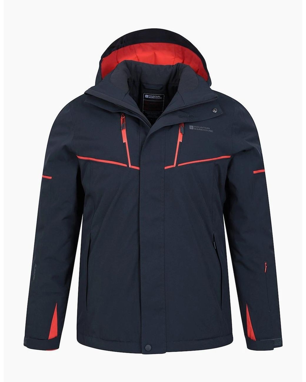 Mountain Warehouse Blue Galactic Iii Extreme Ski Jacket for men
