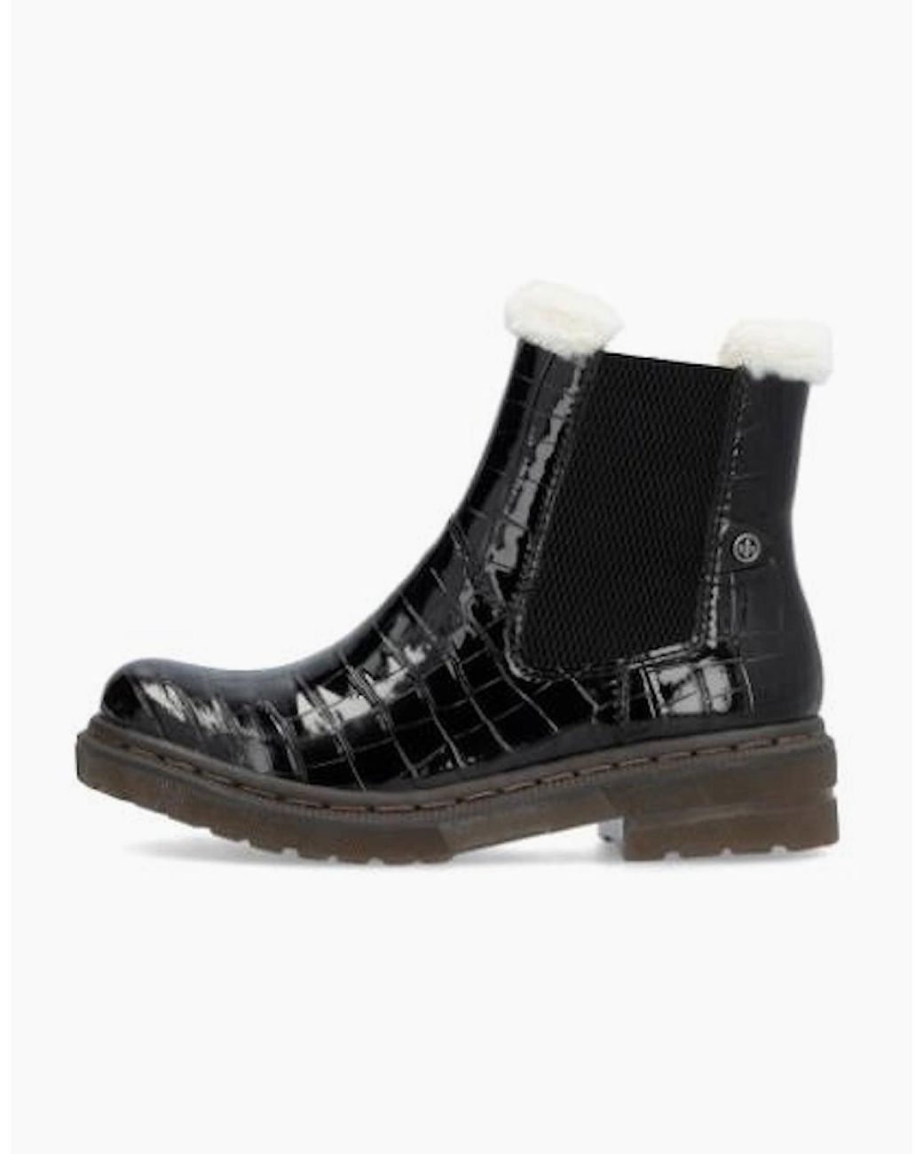 Rieker Black Ladies Boots 78250-00