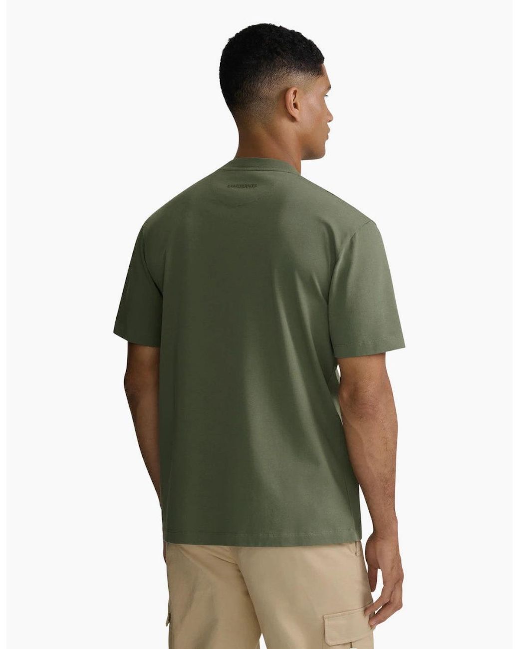 Sandbanks Green Relaxed Fit T-Shirt for men