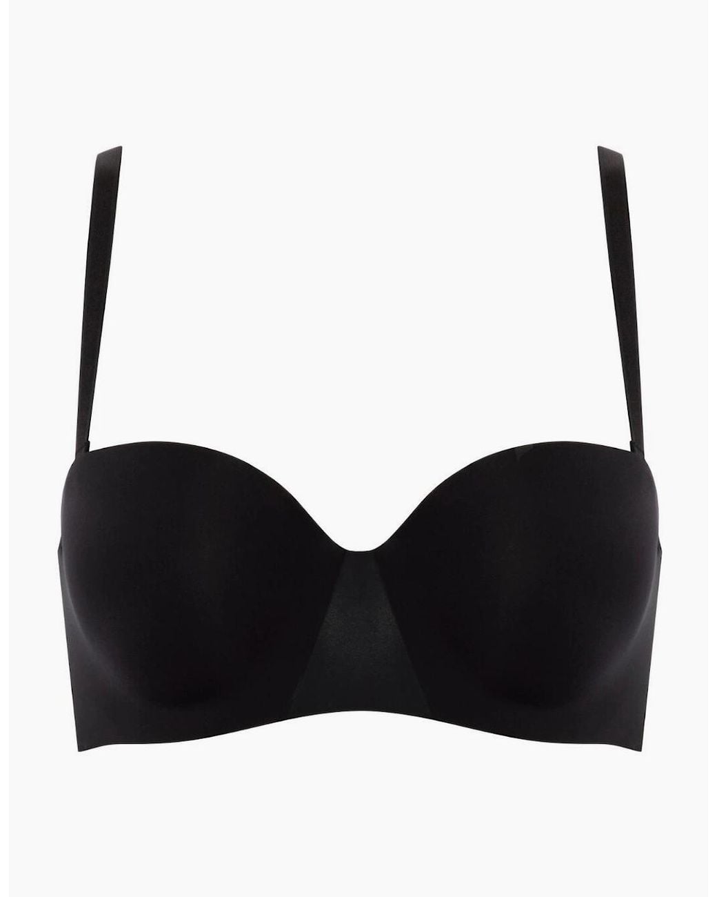 Chantelle Black C15G50 Essentiall Strapless T Shirt Bra