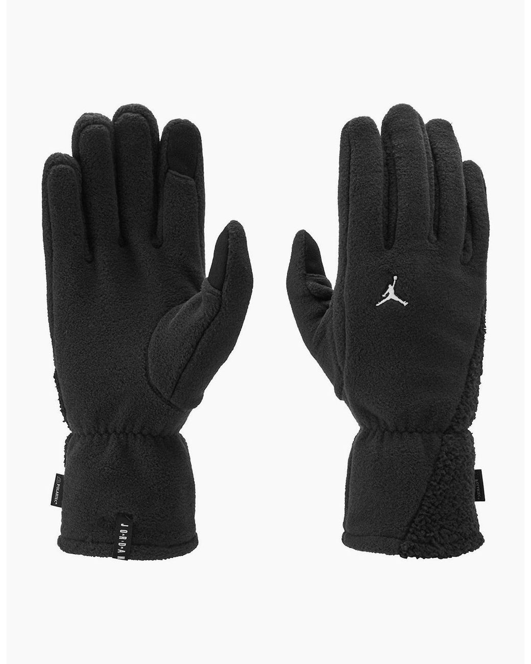Nike Black Polartec Fleece Tech Gloves