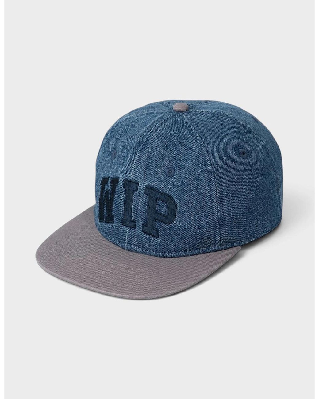 Carhartt Blue Wip Denim Cap Dusky for men