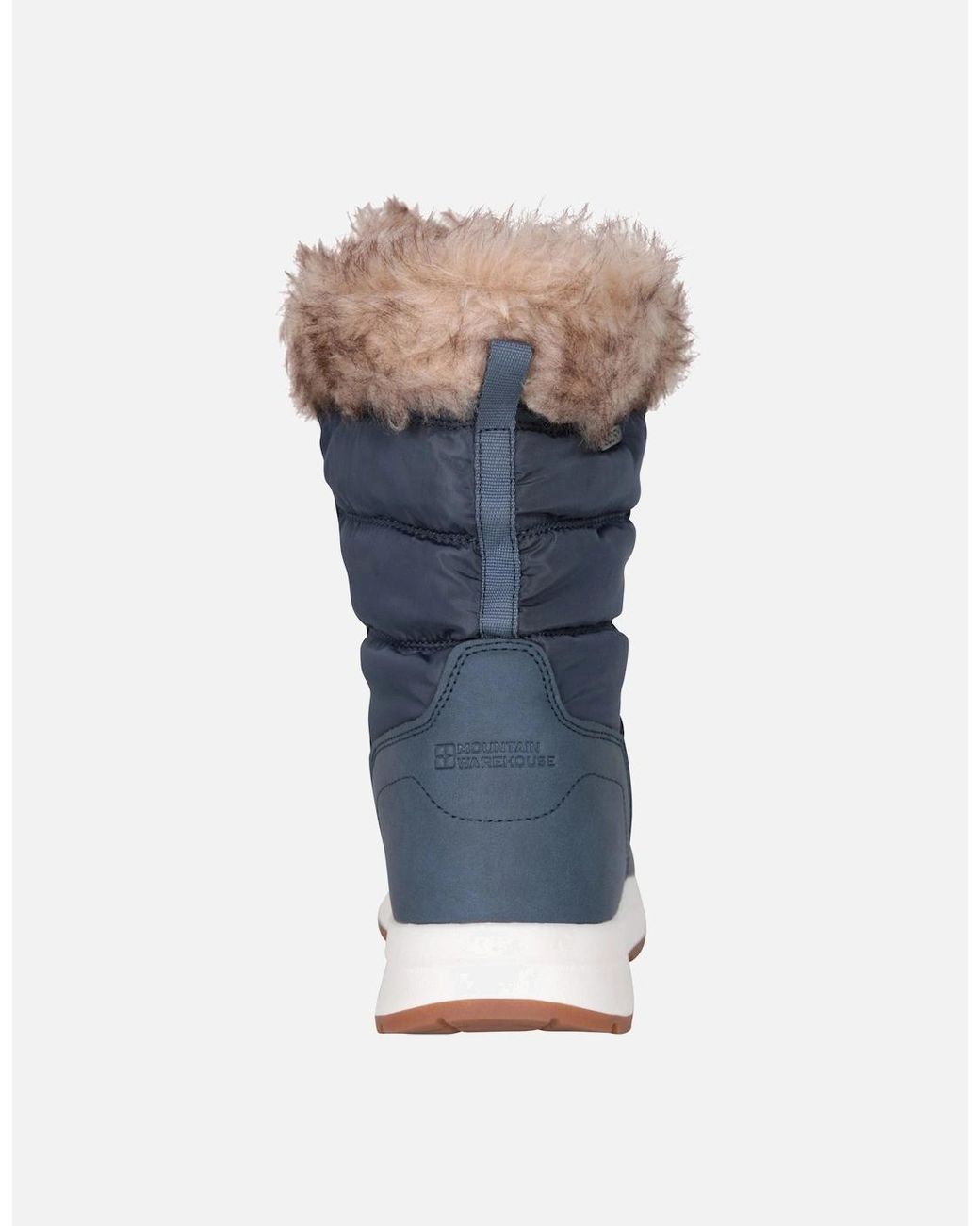 Mountain Warehouse Blue Ladies Canmore Waterproof Snow Boots