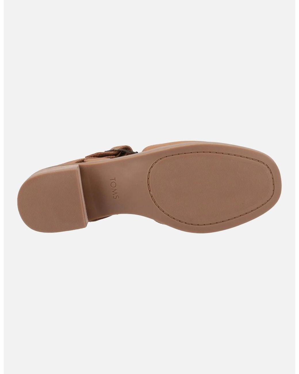 TOMS White Jaclyn Sandals