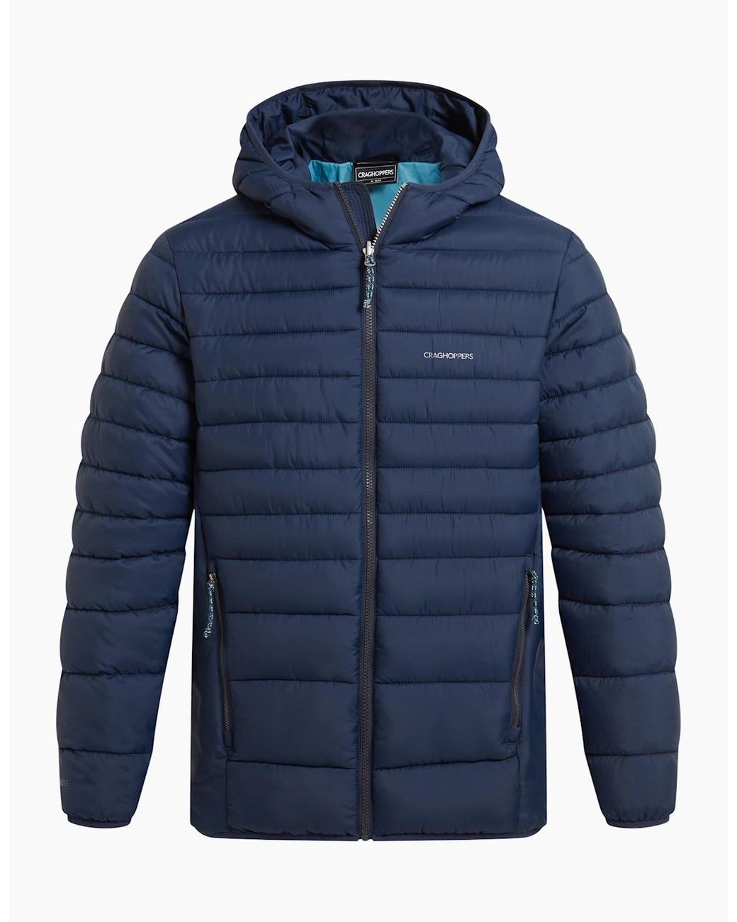 Craghoppers Gray Compresslite Ix Hooded Padded Jacket for men