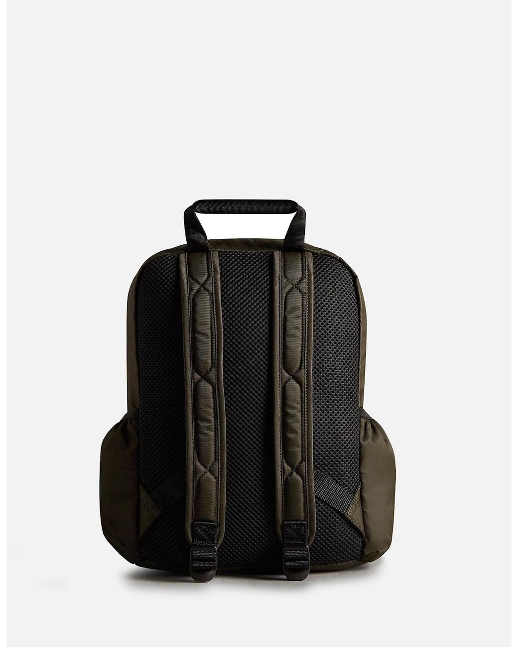 Hunter Black Nylon Backpack Small