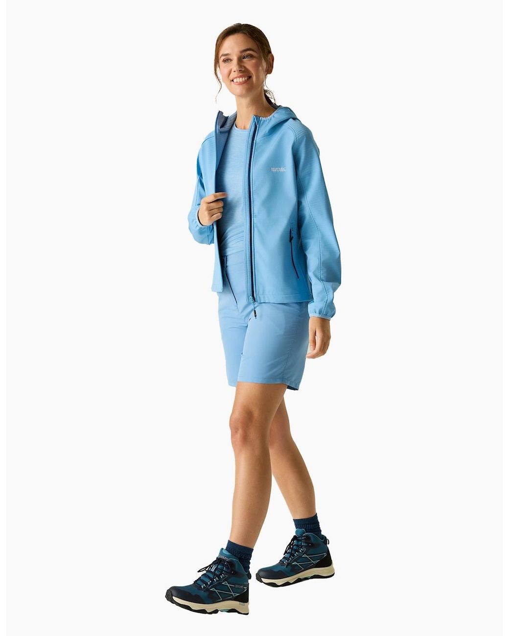 Regatta Blue Ladies Soft Shell Jacket