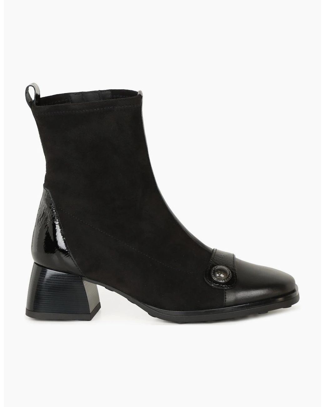 Hispanitas Black Marsella Ankle Boots