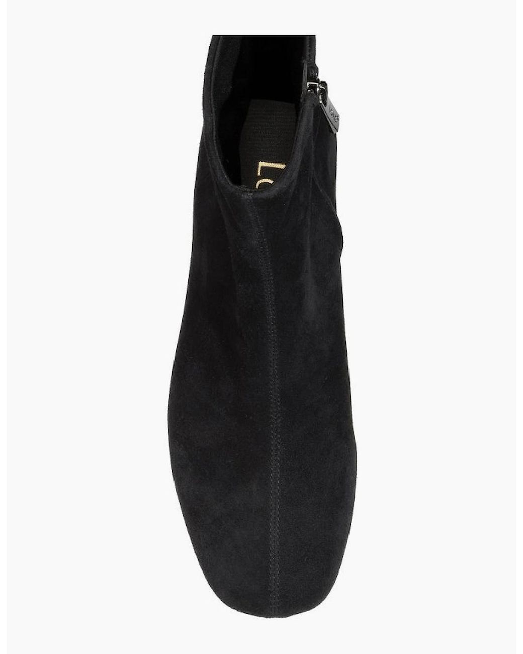 Lotus Black Romy Ankle Boots