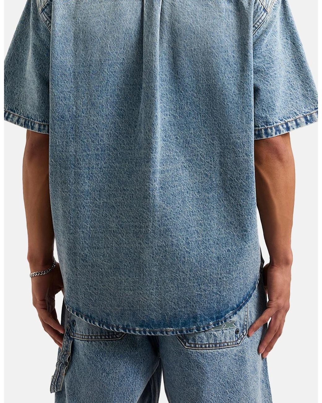 AVX Blue Cruise Denim Shirt for men