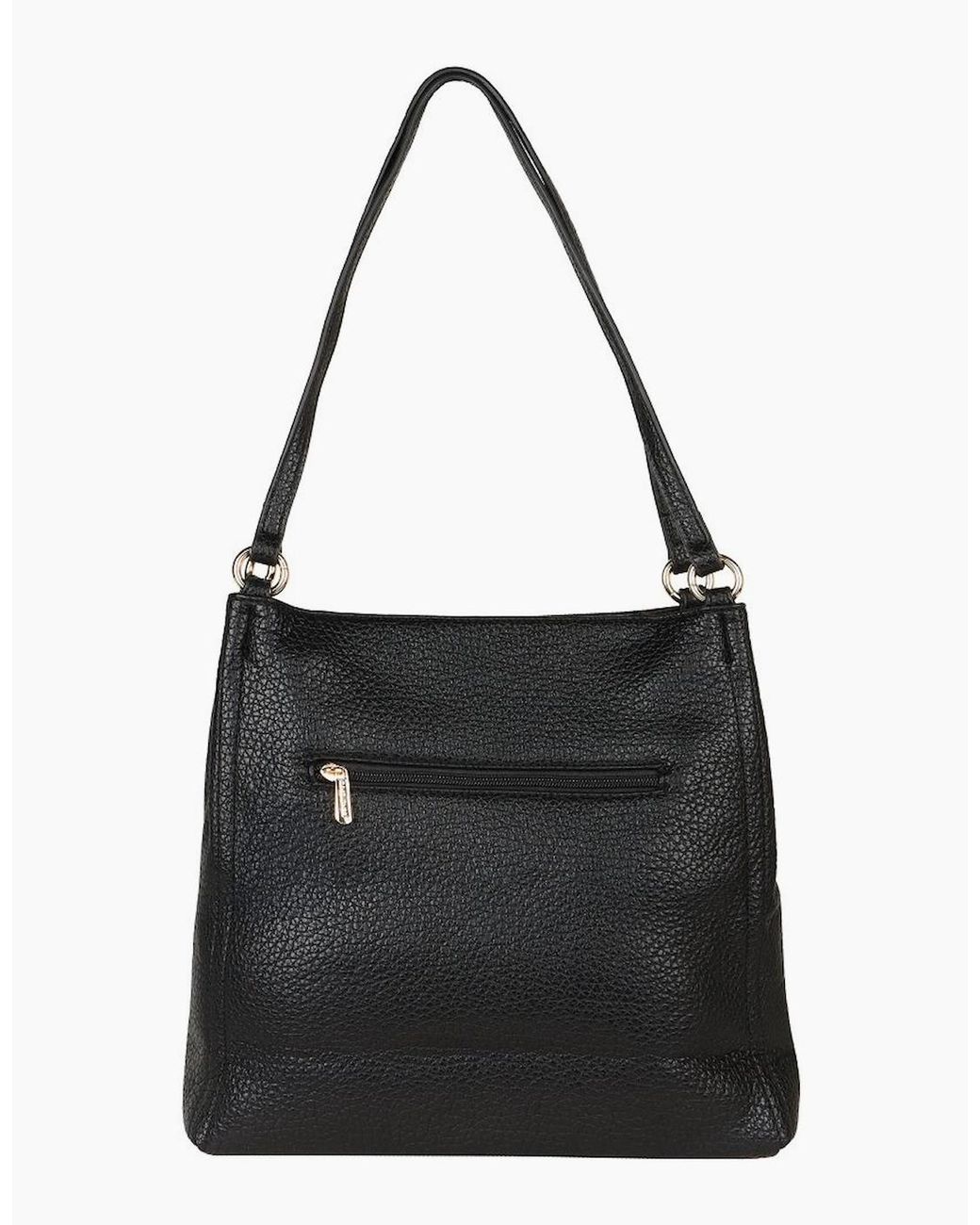David Jones Black Nimes Ii Shoulder Bag
