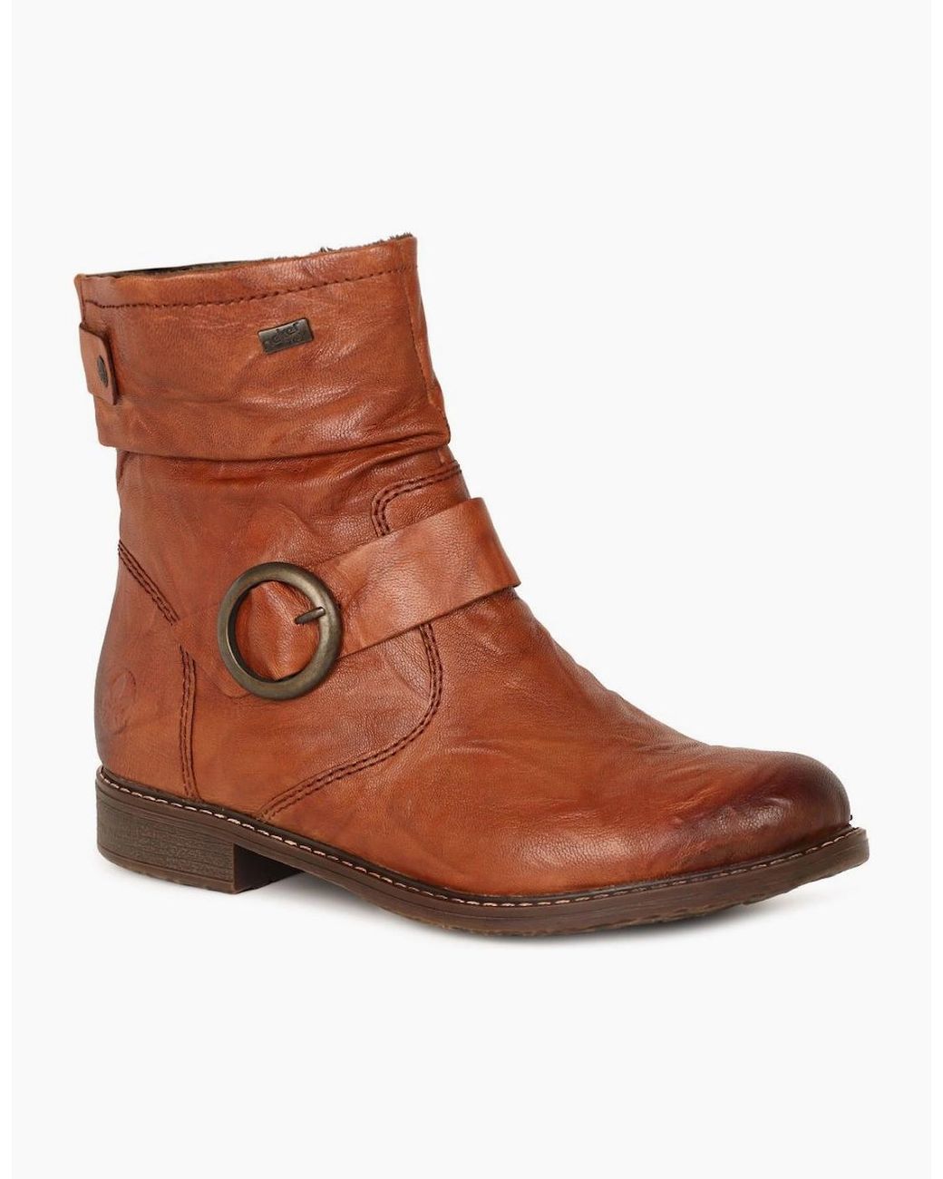 Rieker Brown Danby Ankle Boots