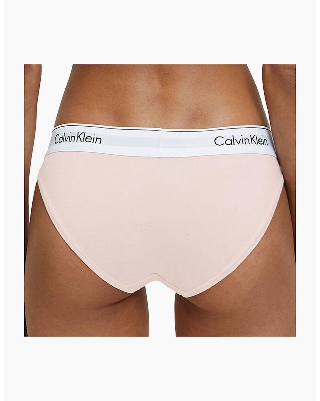 Calvin Klein Pink Modern Cotton Bikini Brief, Nymphs Thigh