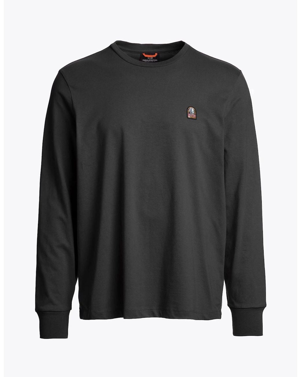 Parajumpers Black Kip 2.0 Long Sleeve T-Shirt for men