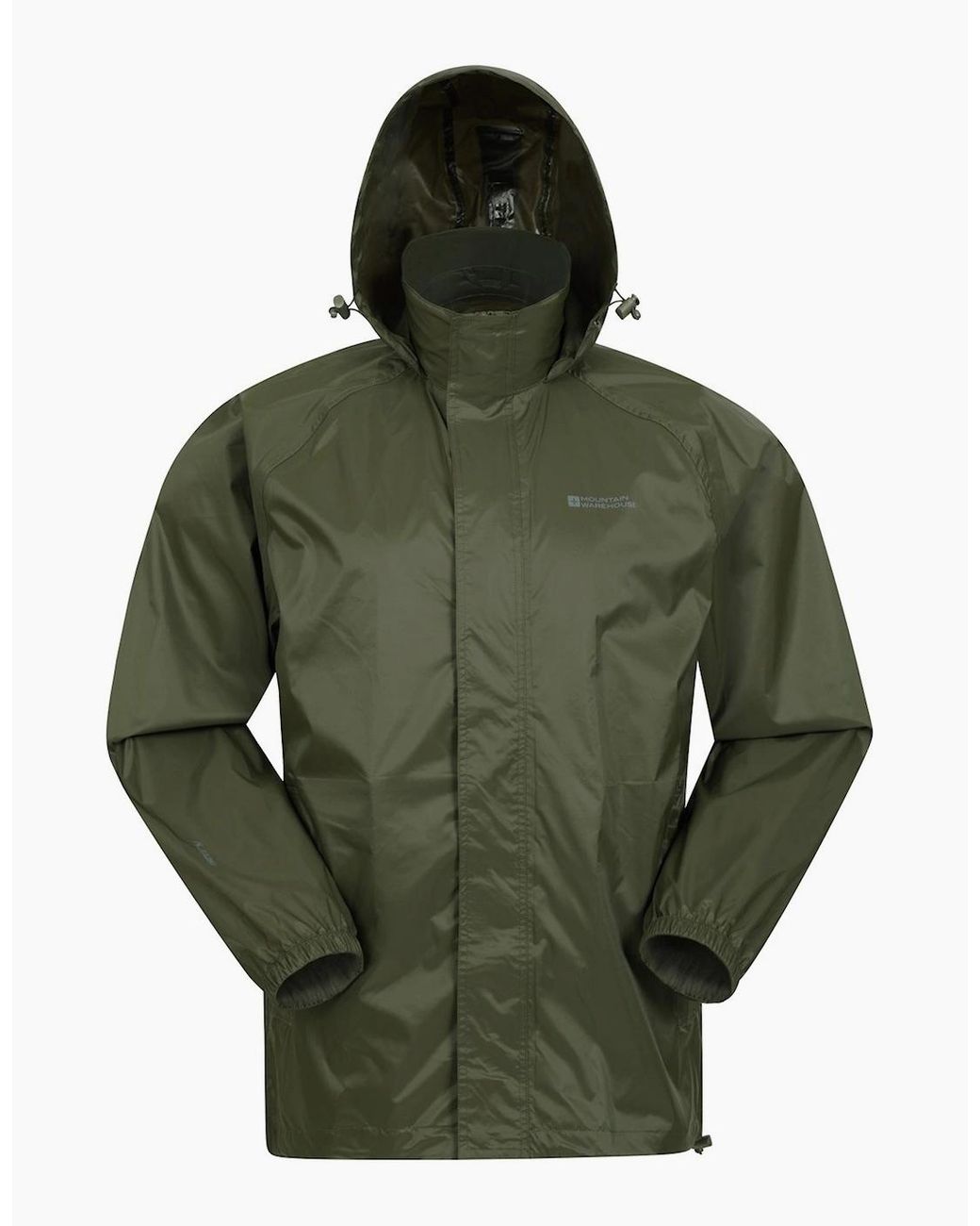 Mountain Warehouse Green Pakka Ii Waterproof Jacket for men