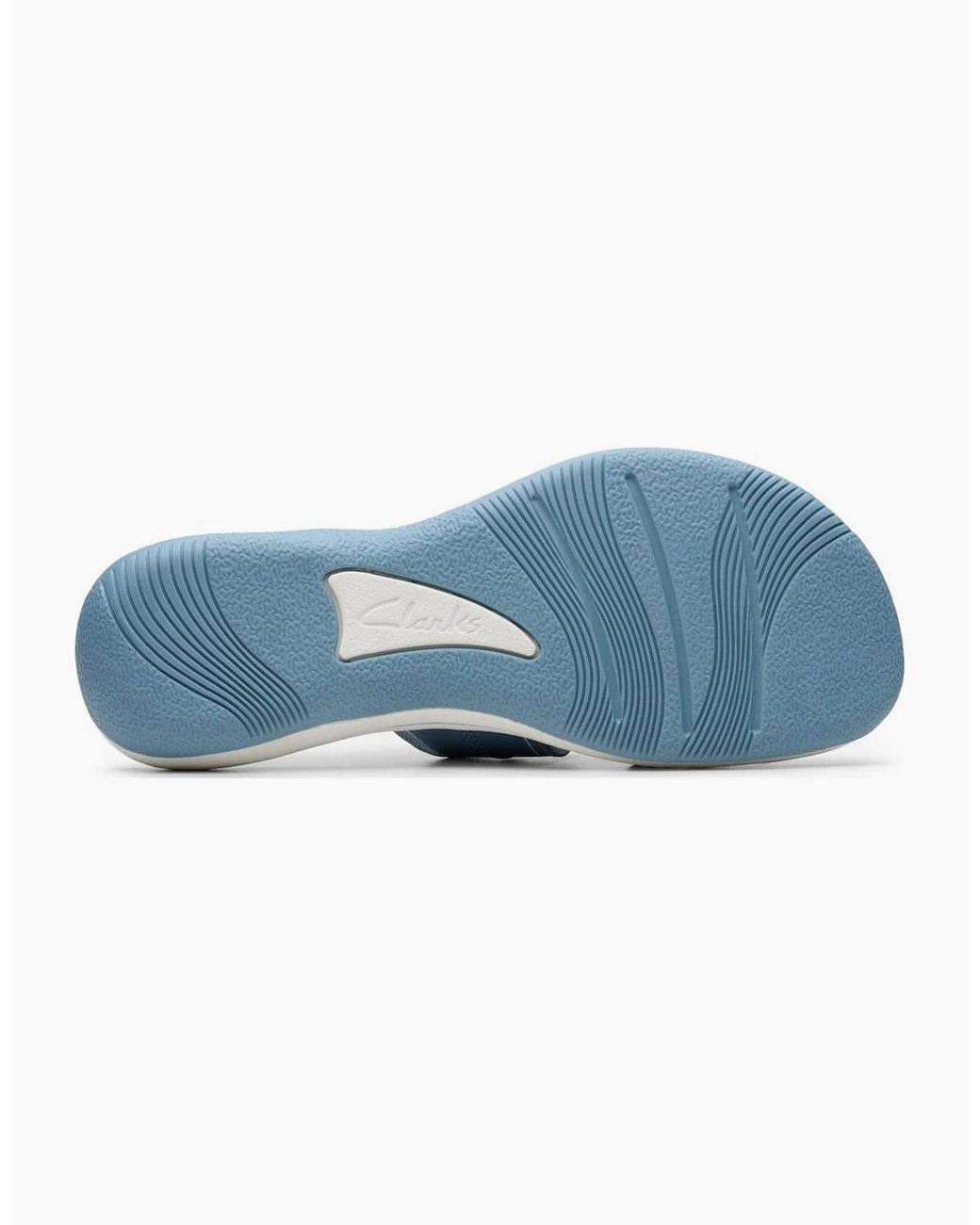 Clarks Blue Brinkley Maye Sandals