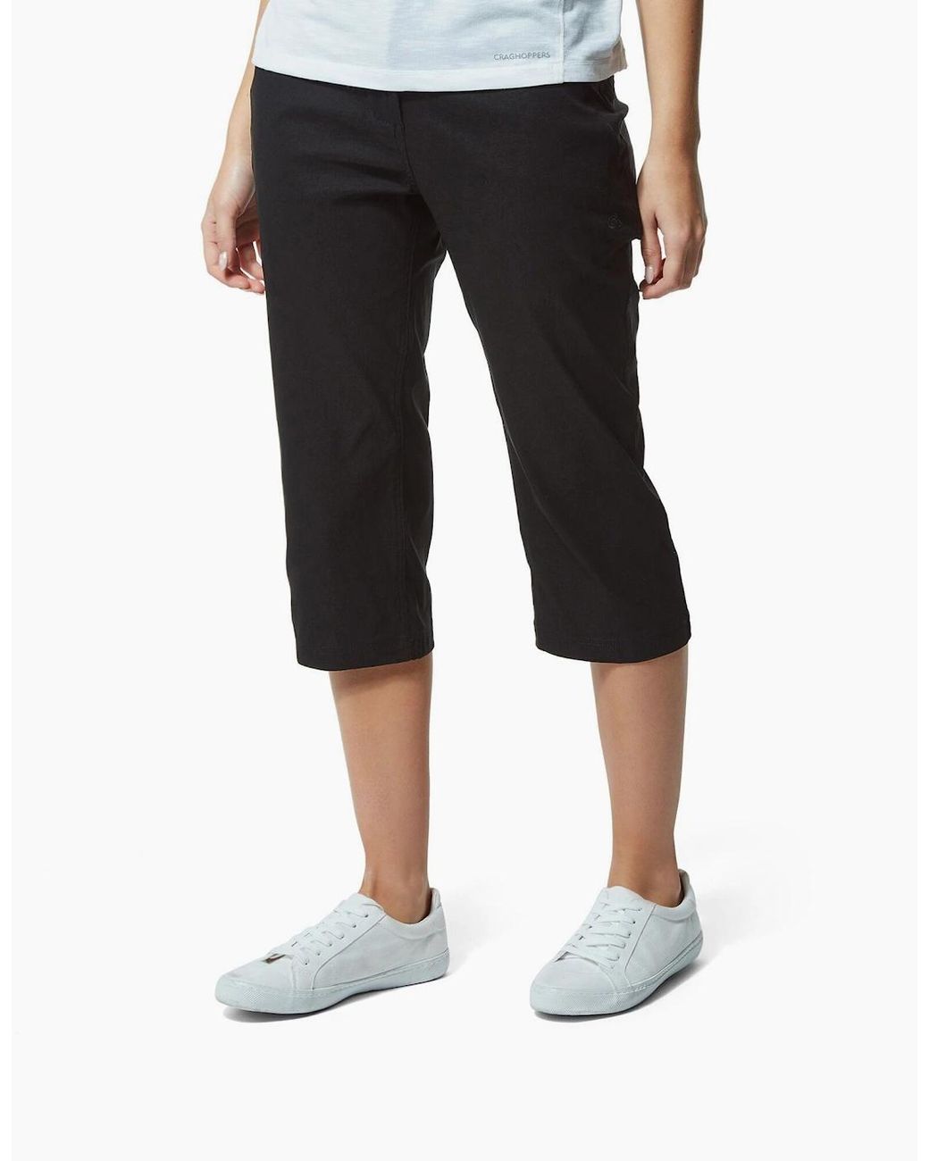 Craghoppers Natural Ladies Kiwi Pro Ii Cropped Trousers