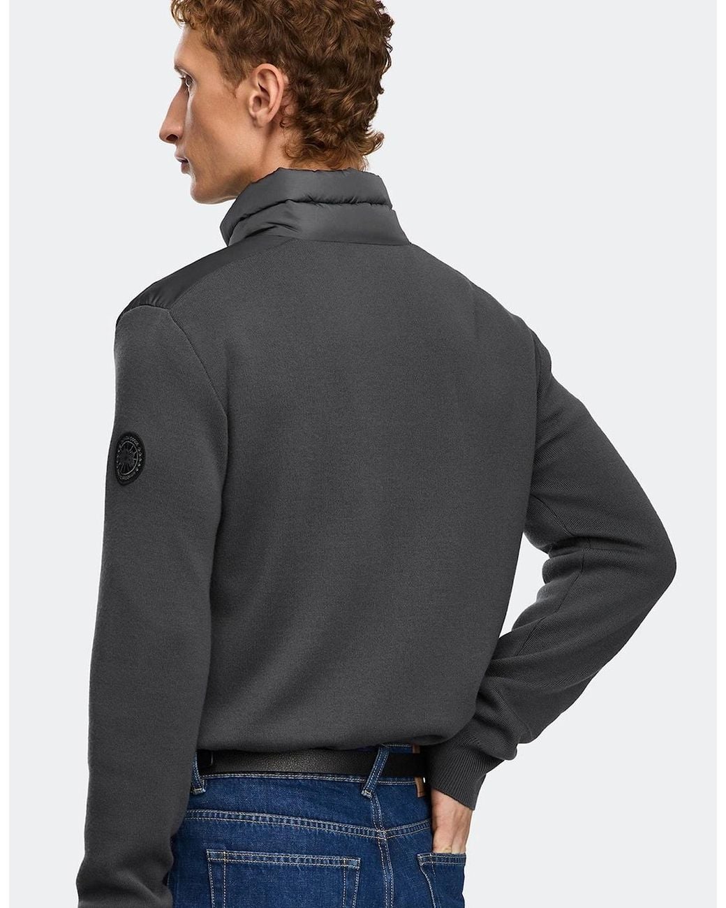 Canada Goose Gray Hybridge Flavio Jacket Disc for men