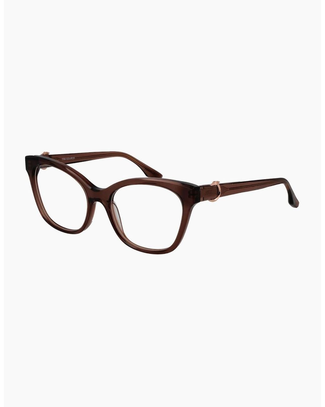 Trussardi Brown Optical Frame Tsw6028 T01 55