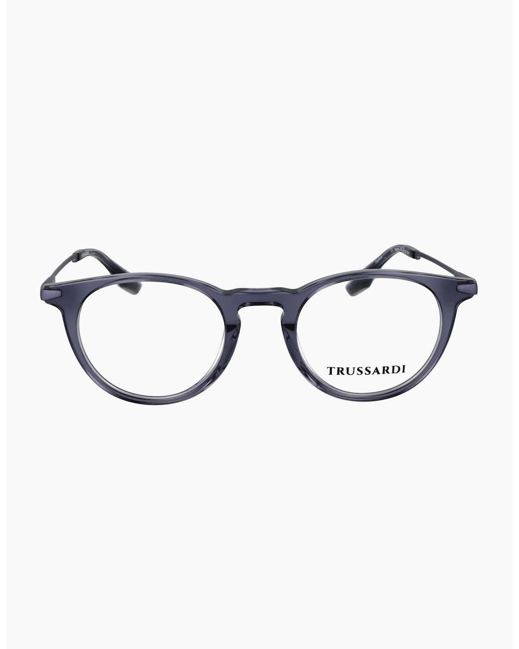 Trussardi Gray Optical Frame Tsu6053 T02 49 for men