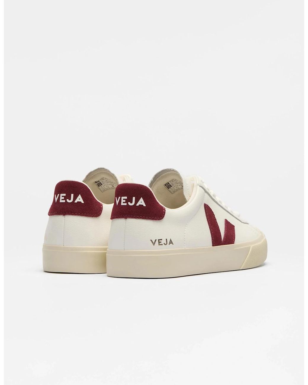 Veja Natural Campo Leather Trainers