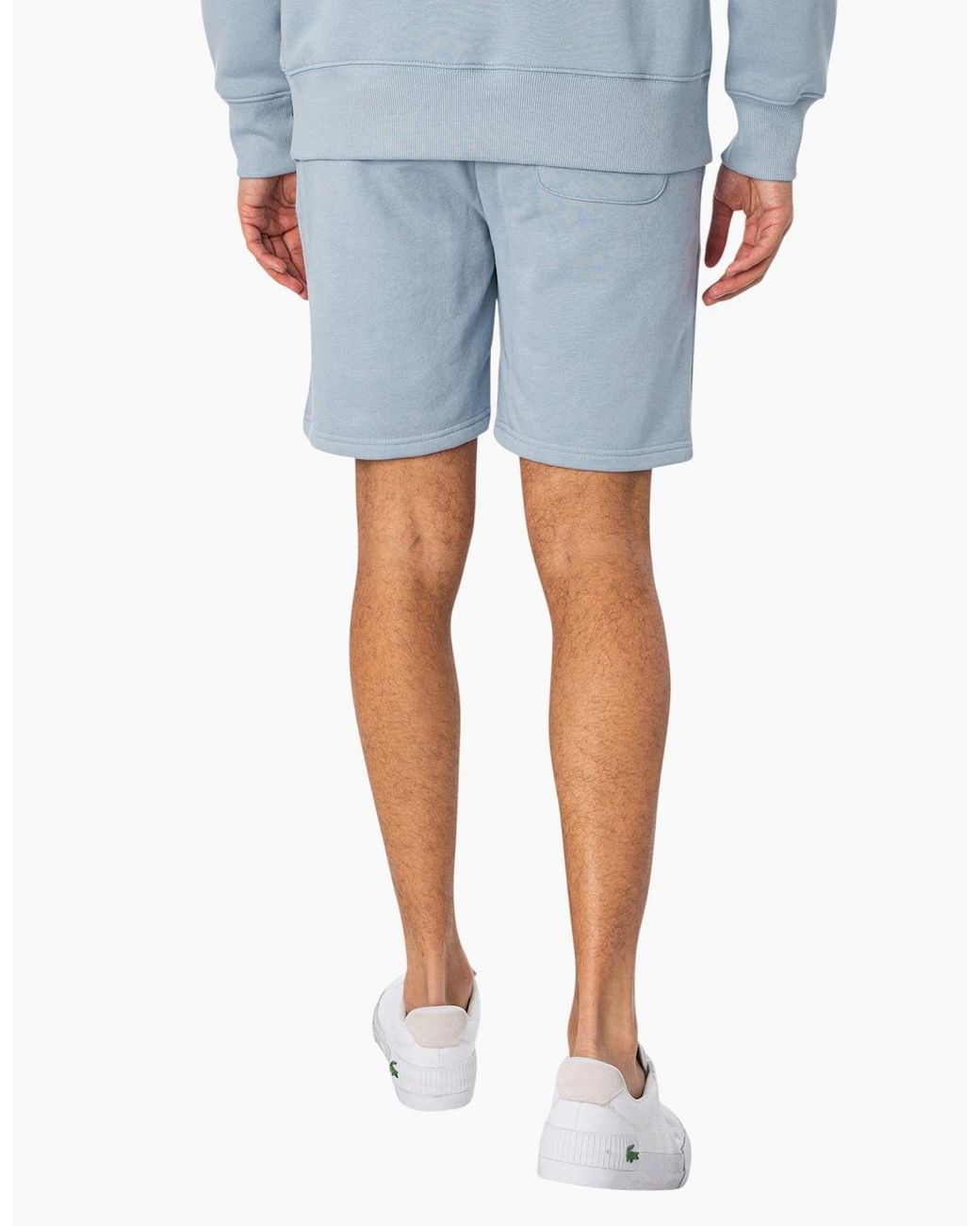 Gant Blue Sweat Shorts Shield Regular Fit Cotton Summer Gym Fleece Half Pants for men